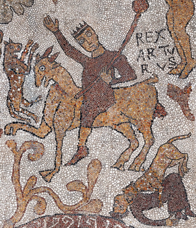 Mosaico pavimental de la catedral de Otranto