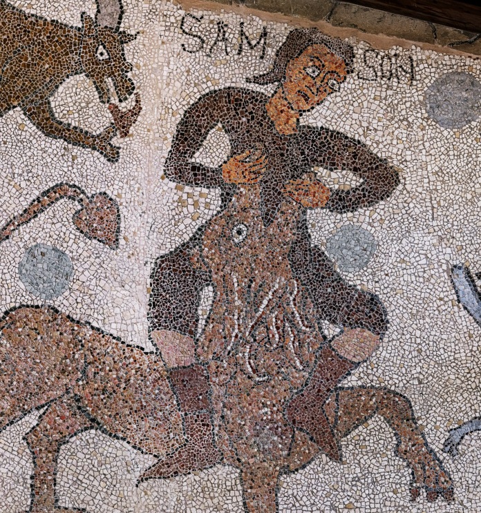 Mosaico pavimental de la catedral de Otranto