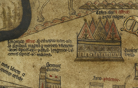 Mapamundi de la catedral de Hereford