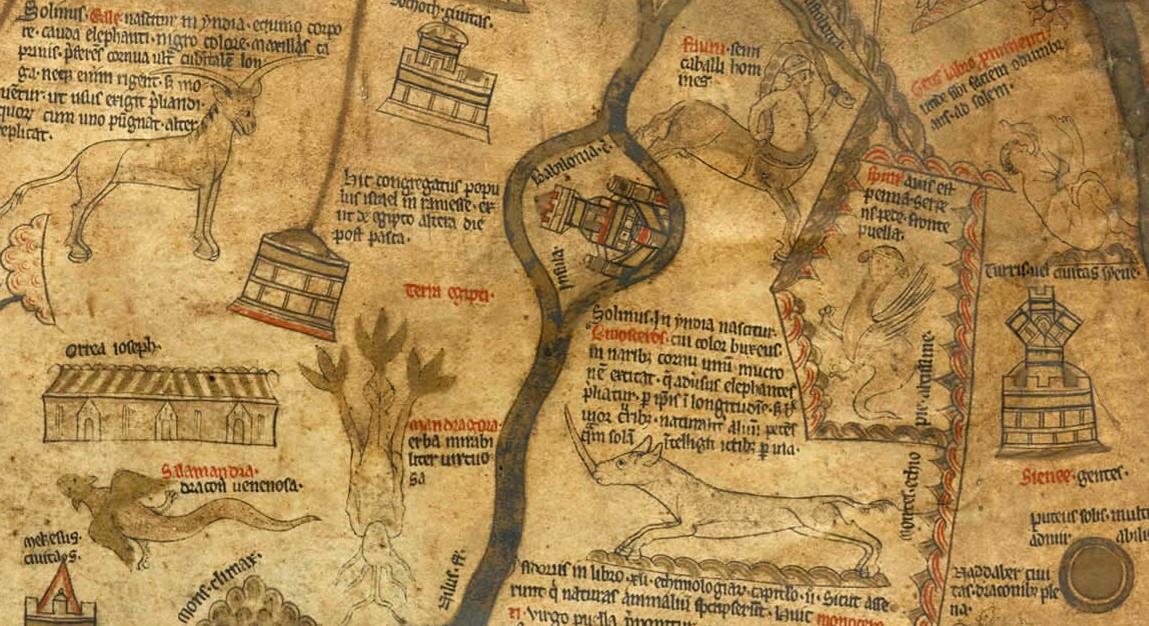 Mapamundi de la catedral de Hereford