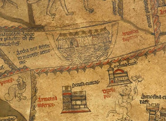 Mapamundi de la catedral de Hereford