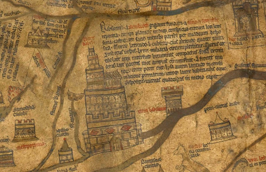 Mapamundi de la catedral de Hereford