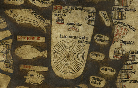 Mapamundi de la catedral de Hereford