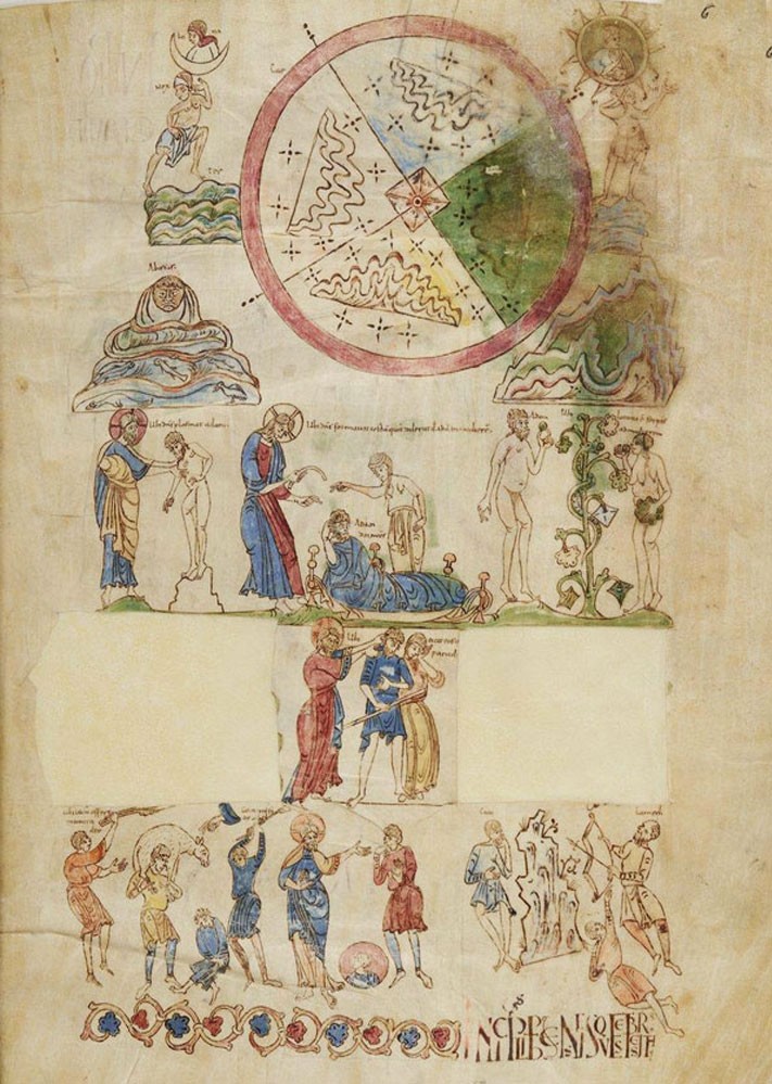 Ciclo de la Creación en la Biblia de San Pedro Rodas