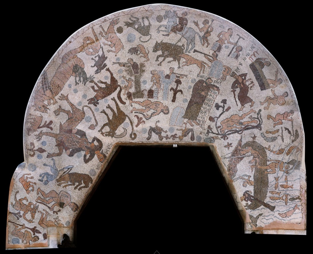 Mosaico pavimental de la catedral de Otranto