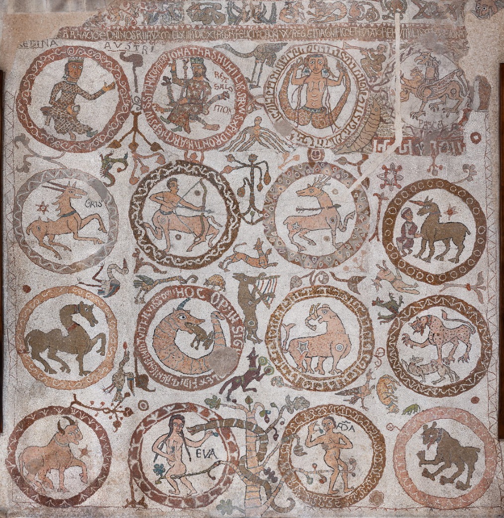 Mosaico pavimental de la catedral de Otranto