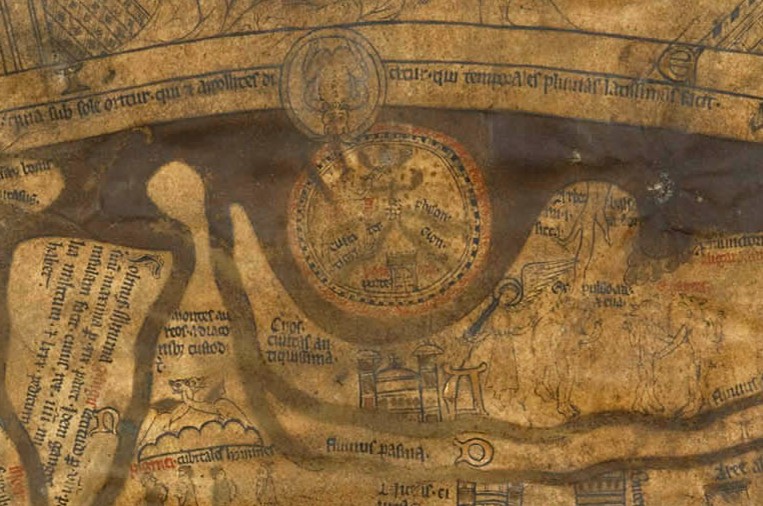 Mapamundi de la catedral de Hereford